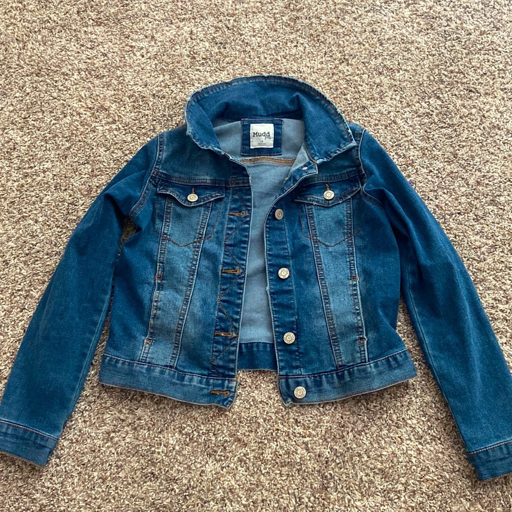 Mudd, girls, blue Jean jacket